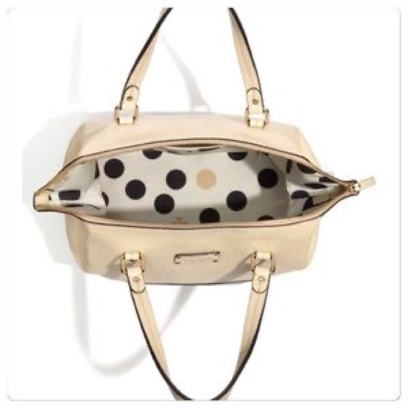 Kate Spade Grove Court Blaine Satchel Cream & Black - Picture 4 of 12